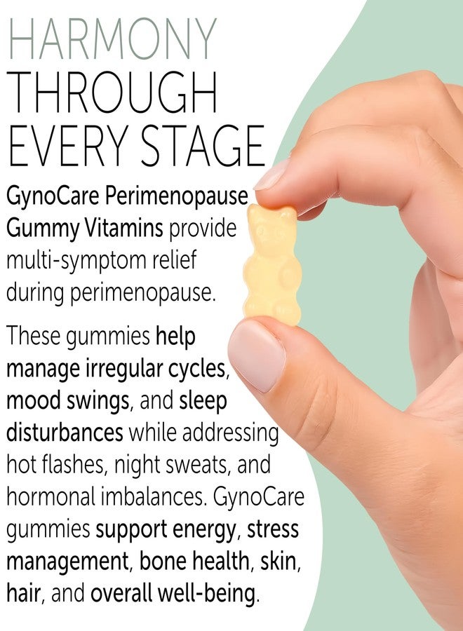 Terramed Just Think Comfort Perimenopause Supplements Women | Premenopausal Gummy Vitamins | Relief for Hormonal Balance & Mood Swings | Supports Menstrual Cycle Regulation | 60 Vegan Gummies - Image 3